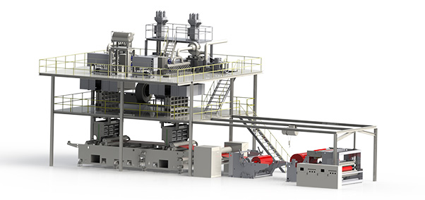青島潤聚祥機(jī)械有限公司官網(wǎng)，河南潤聚祥新型材料有限公司，無紡布設(shè)備，無紡布機(jī)械，無紡布生產(chǎn)線，非織造布生產(chǎn)線，紡熔非織造布生產(chǎn)線，熔噴非織造布生產(chǎn)線